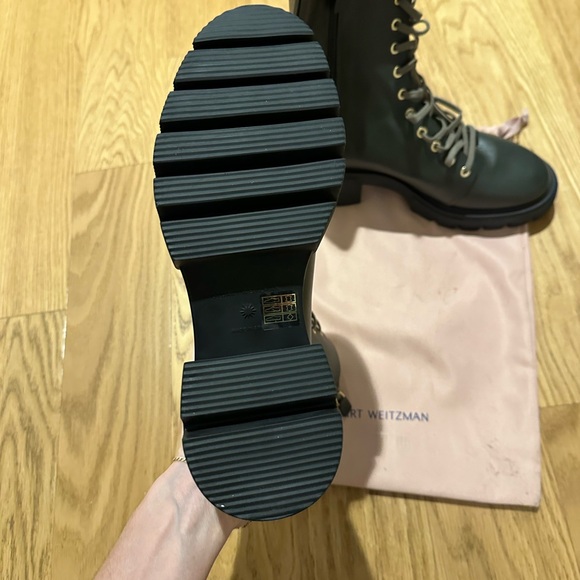 Stuart Weitzman Soho Combat Bootie - Picture 2 of 3